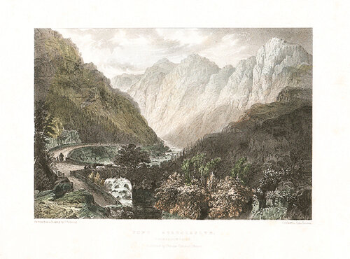 Pont Aberglaslyn Carnarvonshire