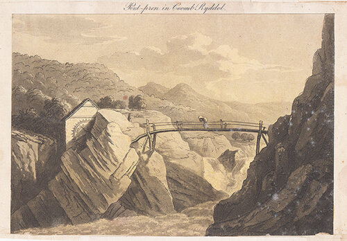 Pont - Pren in Coomb Ryddol