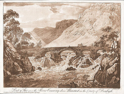 Pont y Pair over the River Conway above Llanrwst