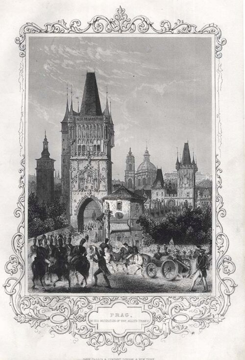 Prag In the Occupation of the Allied Troops