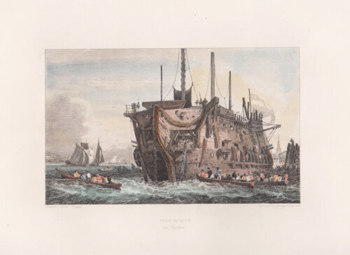 Prison Ship at Deptford.