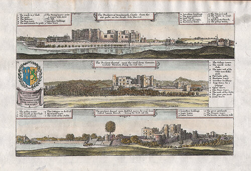 Three Prospects of Kenilworth Castle