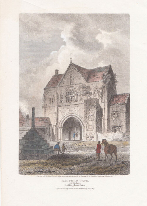 Radford Gate at Worksop Nottinghamshire