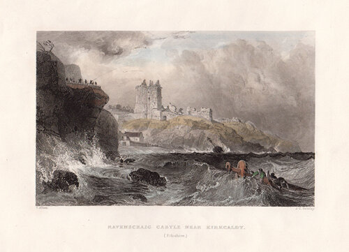 Ravenscraig Castle near Kirkcaldy  Fifeshire