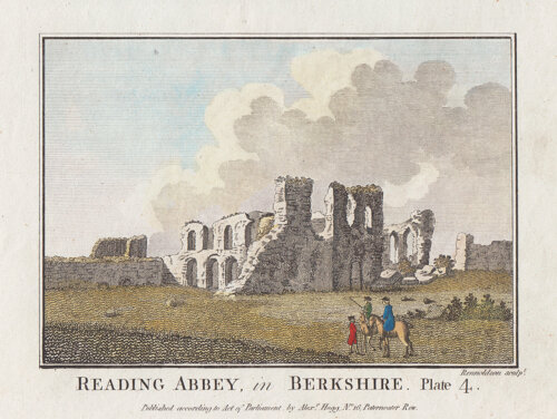 Reading Abbey in Berkshire Plate 4 