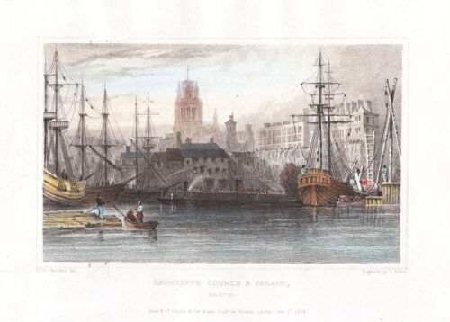 Redcliffe Church and Parade, Bristol.