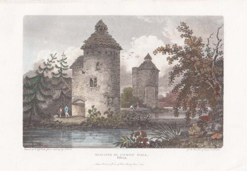 Remains of Heron Hall, Essex.