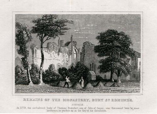 Remains of the Monastery Bury St Edmunds 