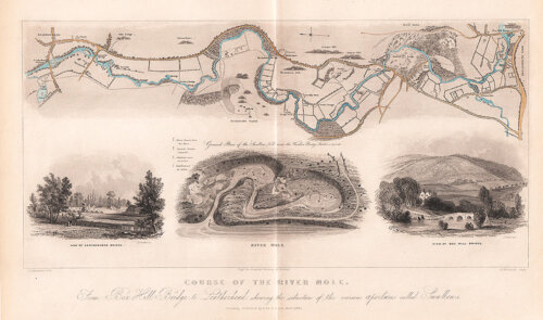 'Course of the River Mole....