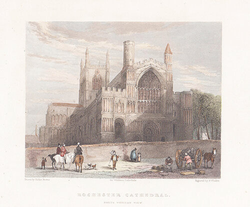 Rochester Cathedral North Western View