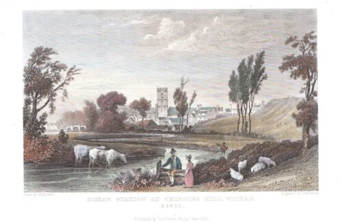 Roman Station at Chipping Hill, Witham, Essex.