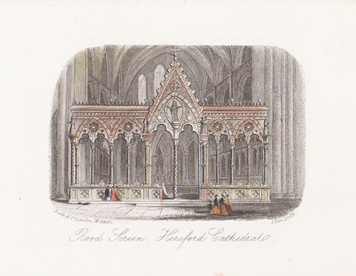 Rood Screen Hereford Cathedral 