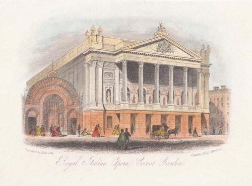 Royal Italian Opers, Covent Garden.
