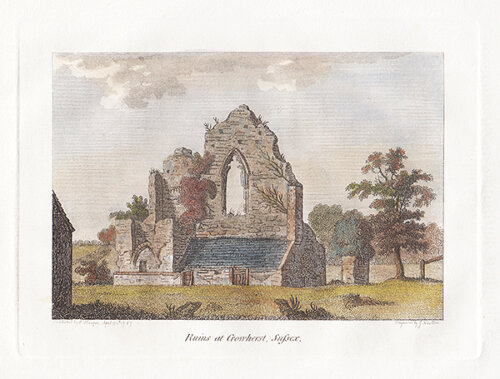 Ruins at Crowherst Sussex
