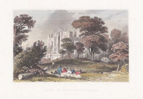 Ruins of Kenilworth Castle Warwickshire