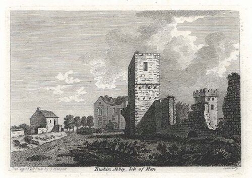 Rushin Abbey Isle of Man