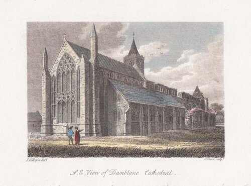 S.E. View of Dunblane Cathedral.
