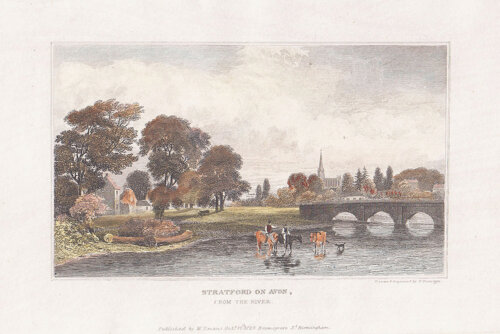 Stratford on Avon from the river 