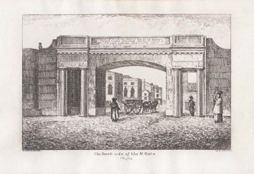 The South Side of the N. Gate, Chester.