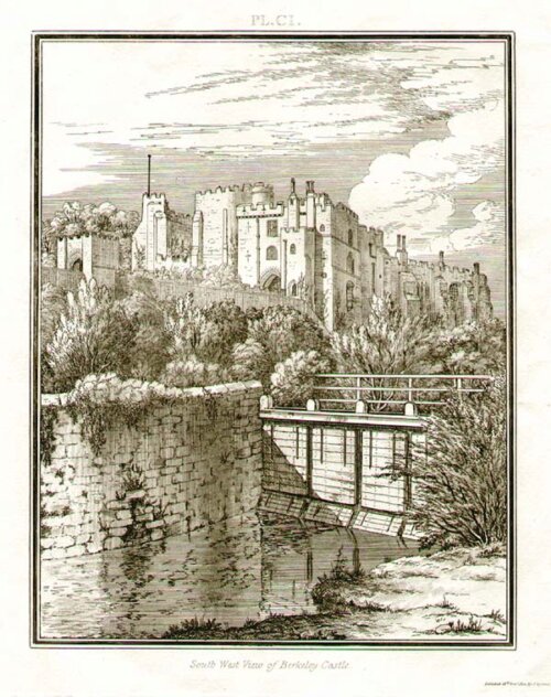South West view of Berkeley Castle