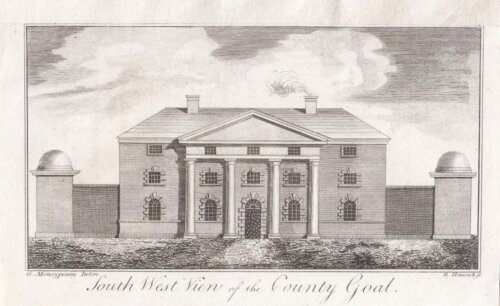 South West View of the County Goal.