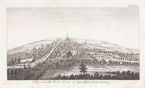 The South West view of Guilford 