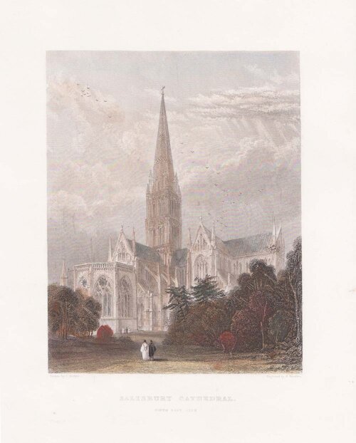 Salisbury Cathedral  South East View