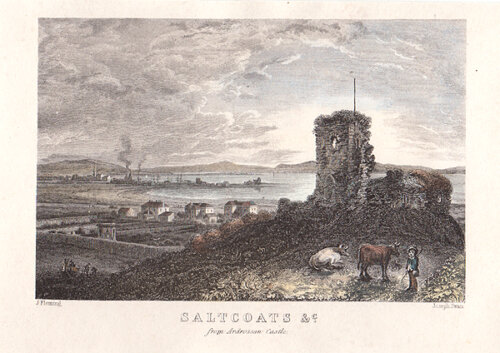 Saltcoats &c from Ardrossan Castle
