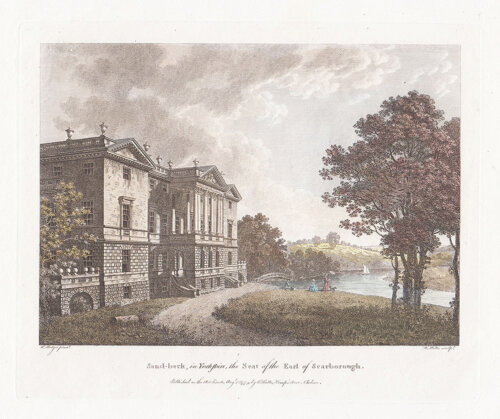 Sand-beck in Yorkshire the Seat of the Earl of Scarborough