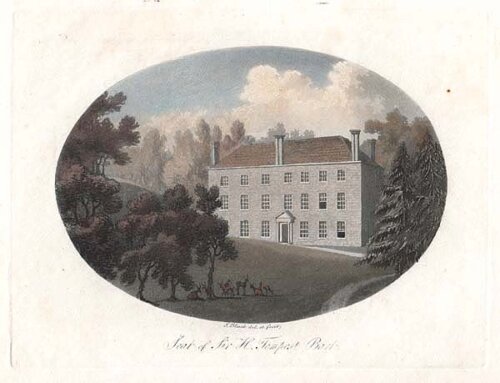 Seat of Sir H Tempest  Bart