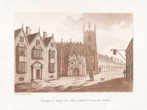 Shakespere's House New Place Chapel & Grammar School
