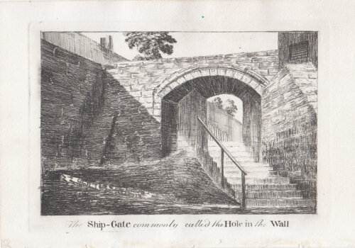 The Ship Gate commonly calles the Hole in the Wall. 