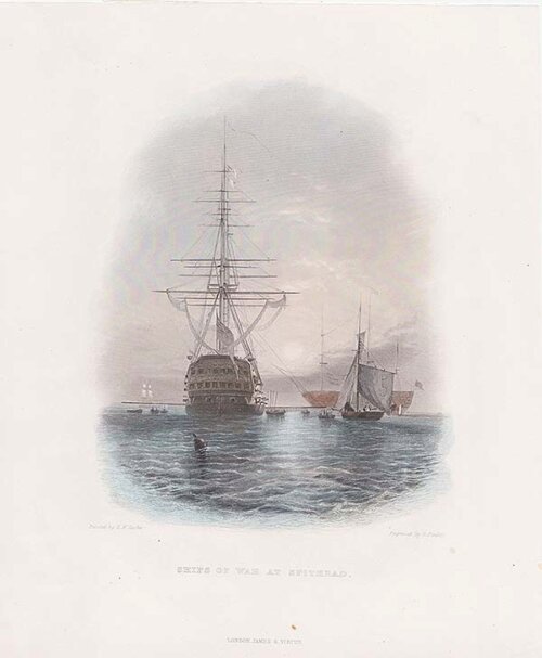 Ships of War at Spithead