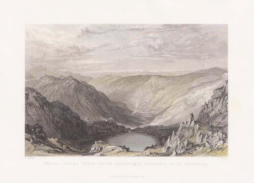 Small-Water Tarn from Nanbield looking into Mardale 