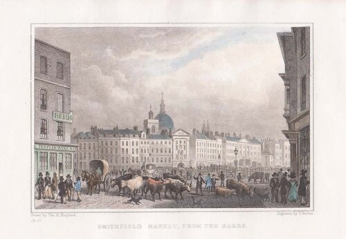 Smithfield Market, from the Barrs.