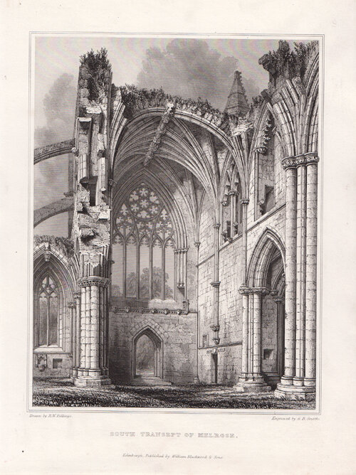 South Transept of Melrose