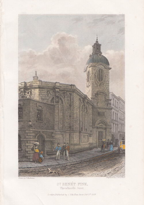 St Benet Fink Threadneedle Street