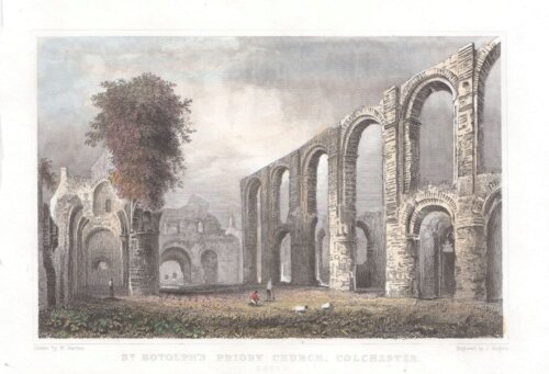 St. Botolph's Priory Church, Colchester. Essex.