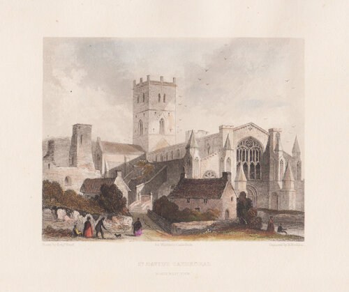 St David's Cathedral  North West View