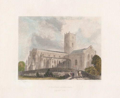 St David's Cathedral  South West View