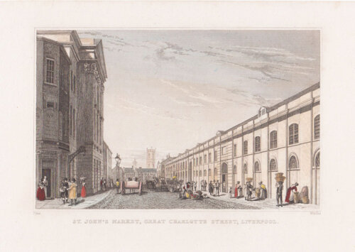 St John's Market Great Charlotte Street Liverpool