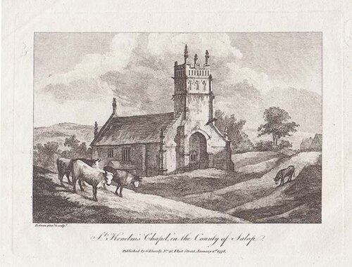 St Kenelm's Chapel in the county of Salop