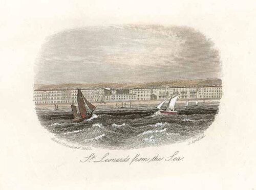 St Leonards from the Sea