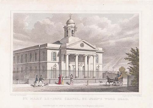 St Mary Le-Bone Chapel St John's Wood