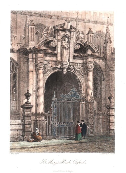 St Mary's Porch Oxford