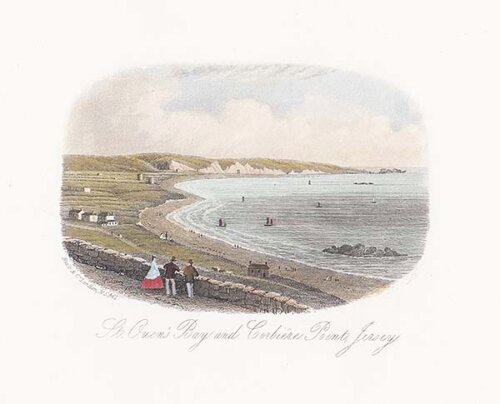 St Ouen's Bay and Corbiere Point Jersey