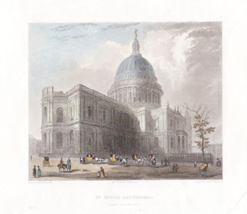 St. Paul's Cathedral, North Eastern View.