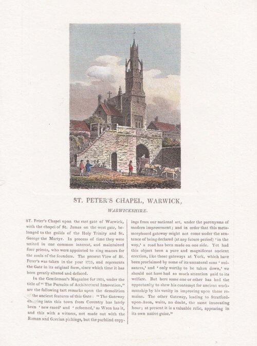 St Peter's Chapel Warwick 