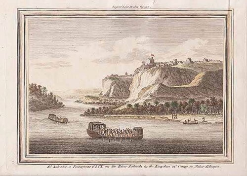St Salvador a Portugeze City on the River Lelunda in the Kingdom of Congo in Nether Ethiopia 