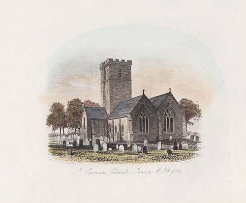 St Saviour's Church Jersey  AD 1154